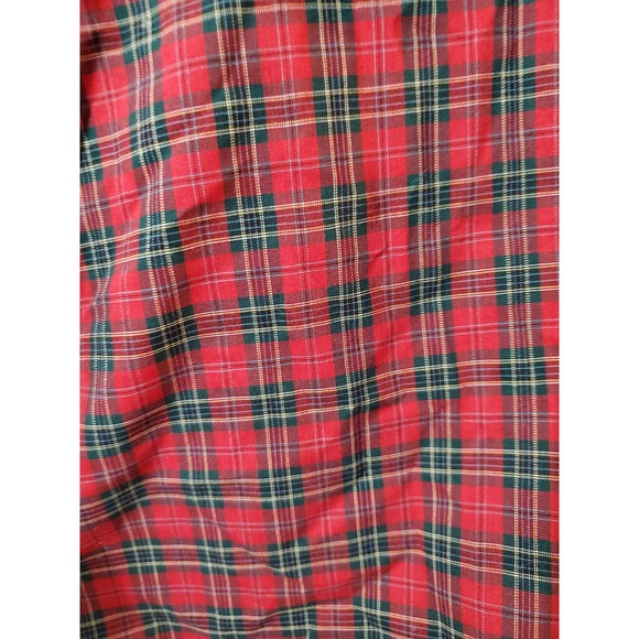 Mens L.L. Bean Plaid Button Down LS, Large - Picture 3 of 4